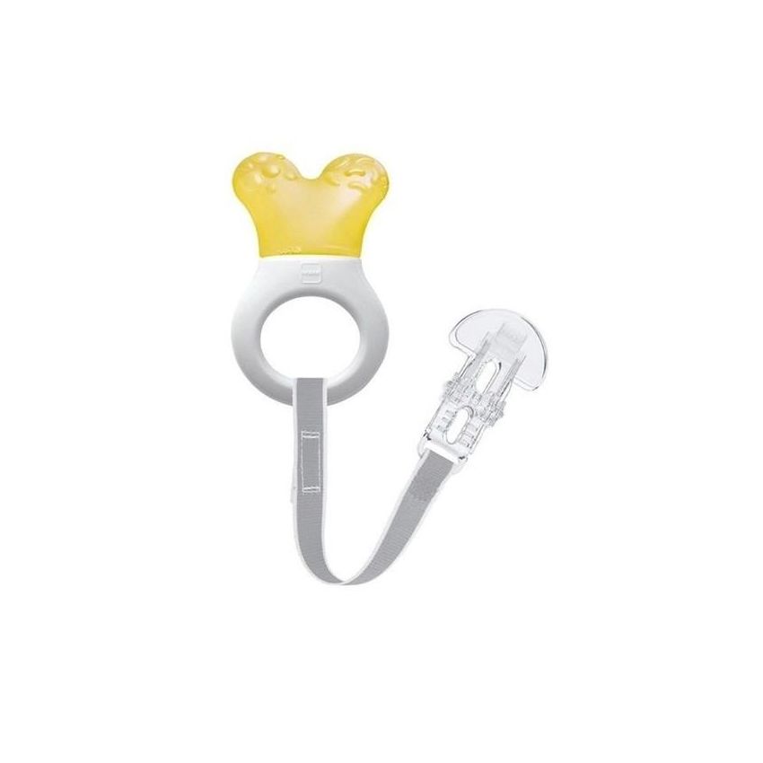 Mam Mini Cooler con Clip e Massaggiagengive Neutro per Bimbi