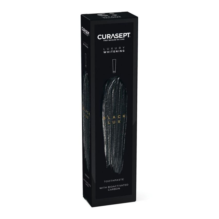 Curasept Black Luxury 75ml - Dentifricio Sbiancante