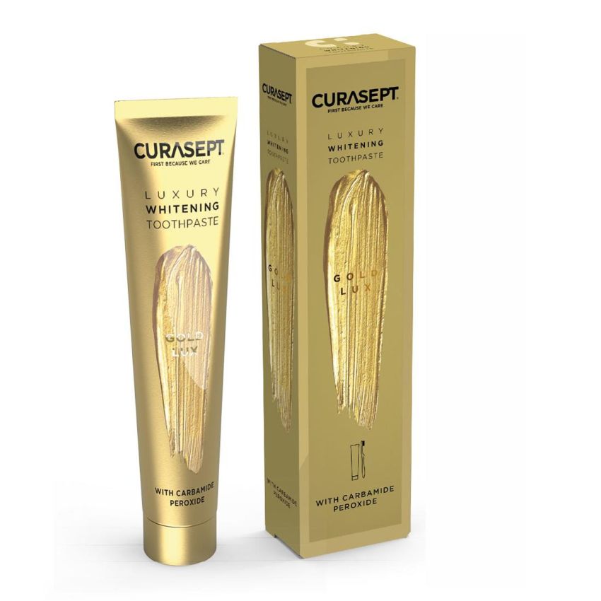 Curasept Gold Luxury Whitening Toothpaste 75ml