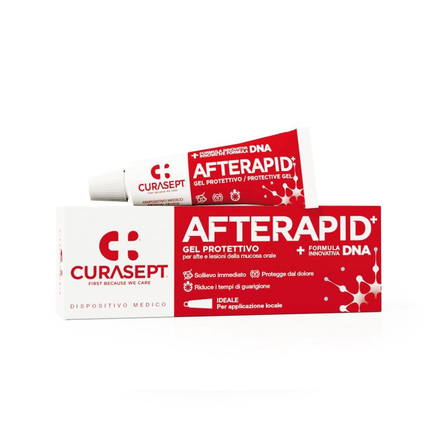 Curasept Afterapid 10ml: Gel Protettivo con Formula DNA