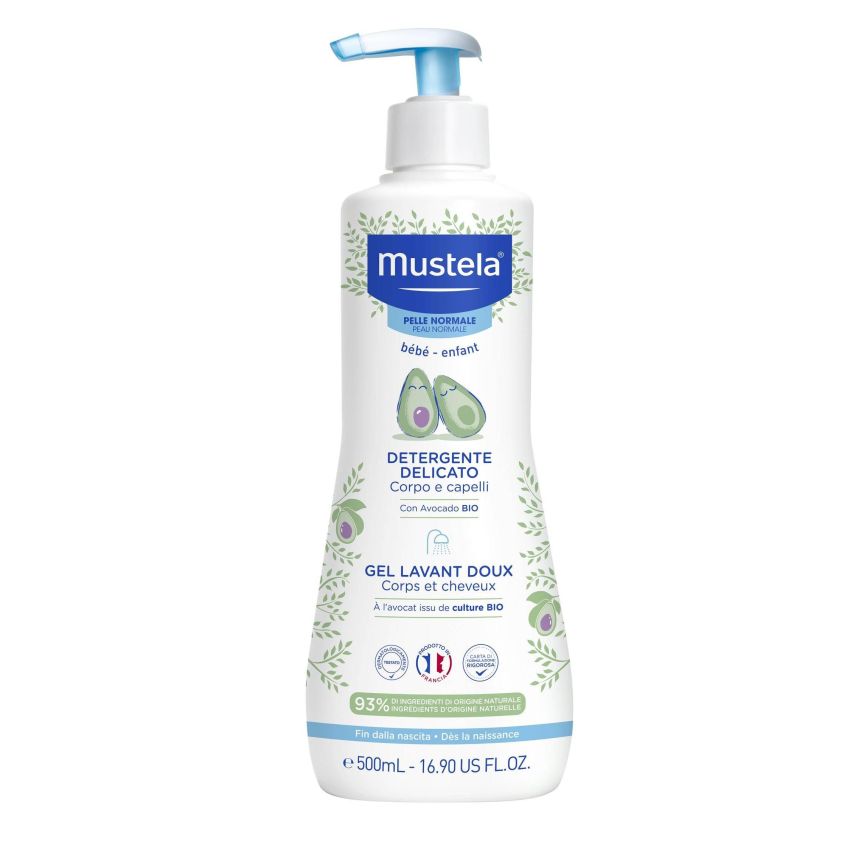 Mustela Detergente Delicato per la Pelle Sensibile - 500ml