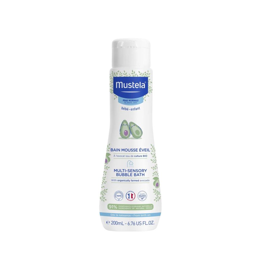 Mustela Bagno Schiuma Mille Bolle, 200ml