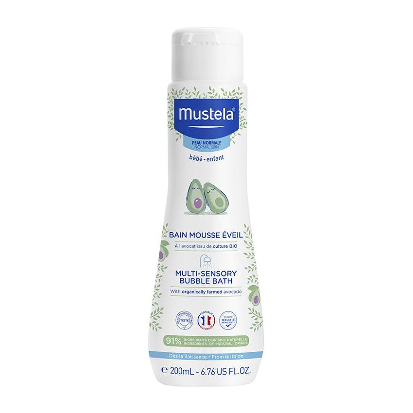 Mustela Bagno Schiuma Mille Bolle, 200ml