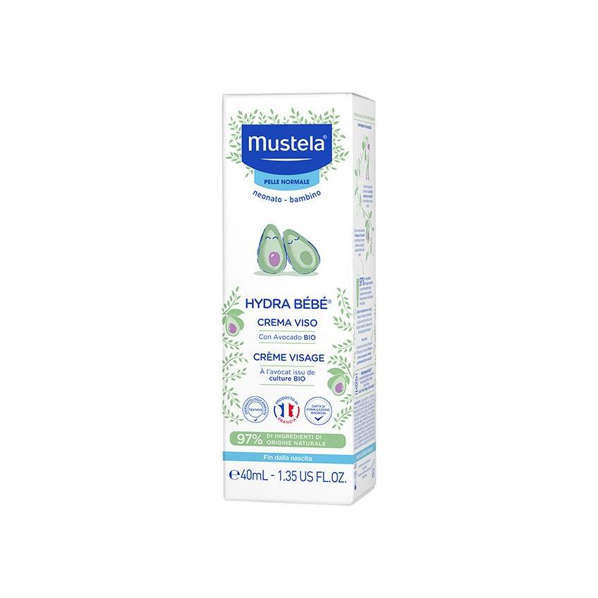 Crema Viso Idratante per Bambini Mustela Hydra Bébè, 40ml