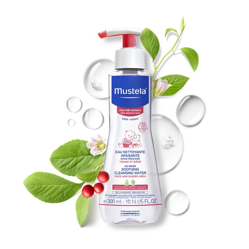 Fluido Lenitivo Mustela Senza Risciacquo - 300ml