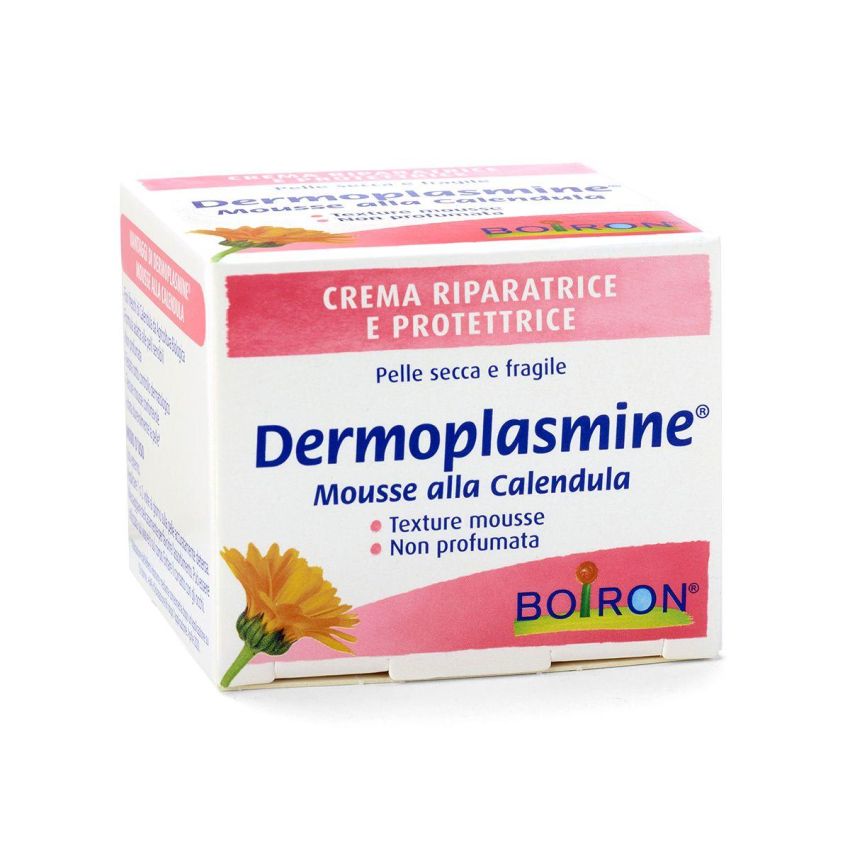 Boiron Dermoplasmine Crema Mousse Riparatrice con Calendula, 20g