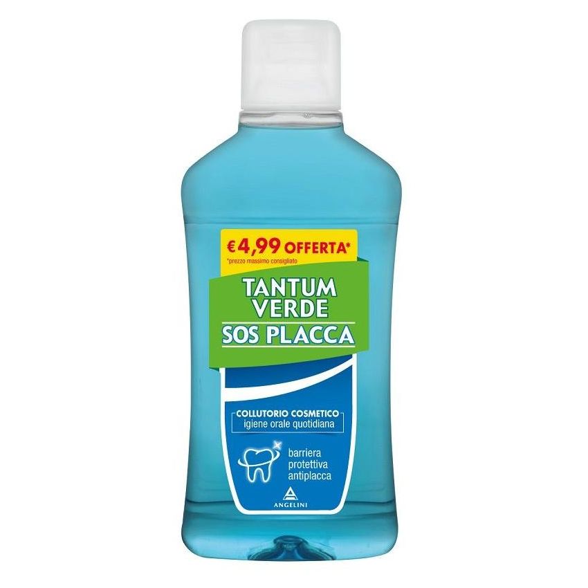 Tantum Verde SOS Placca Soluzione Anti-Placca 500ml