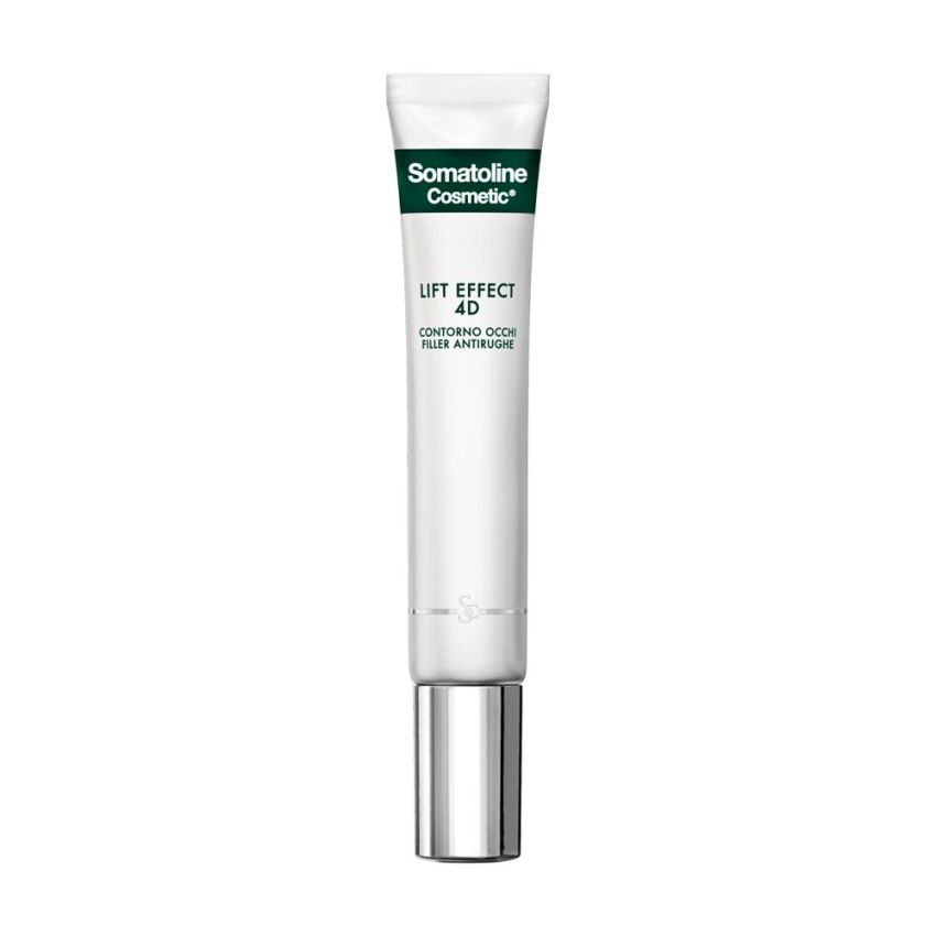 Somatoline Cosmetic Antirughe 4D Lift Effect per Contorno Occhi, Filler 15ml