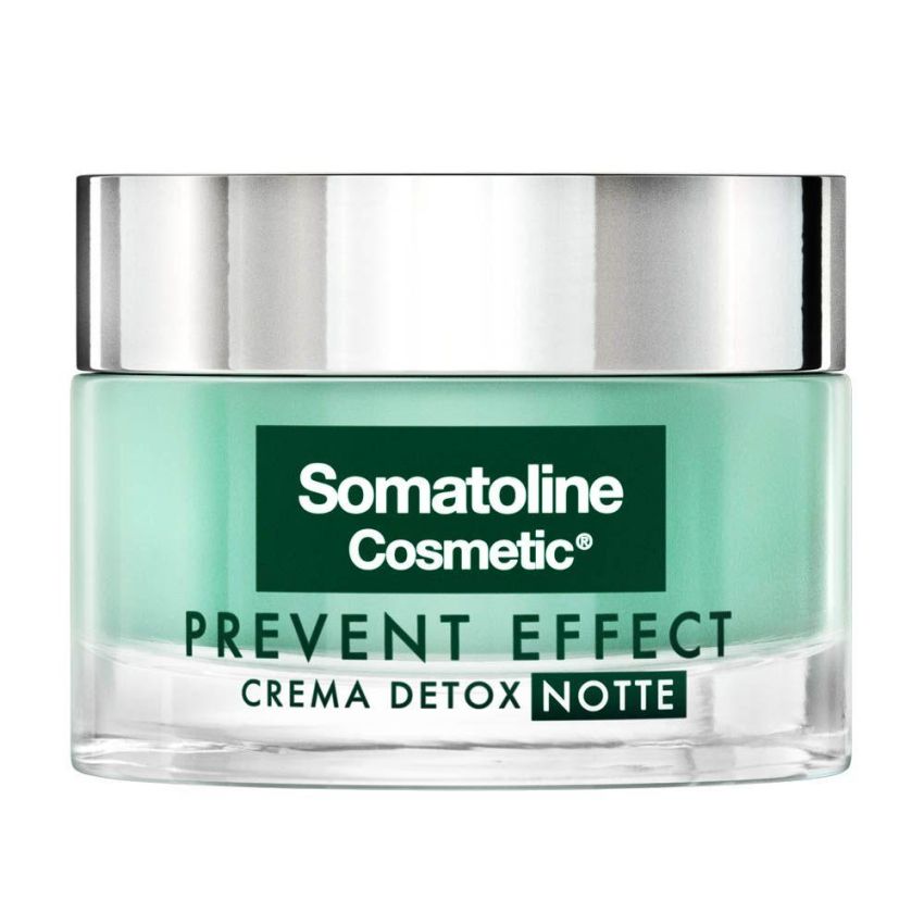 Somatoline Cosmetic Crema Detox Notturna Prevent Effect per Viso - 50ml