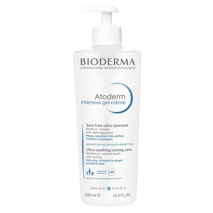 Bioderma Atoderm Intensive Moisturizing Gel Cream 500ml