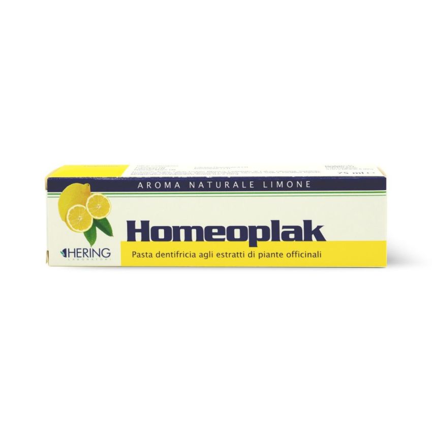 Dentifricio al Limone Homeoplak 75ml
