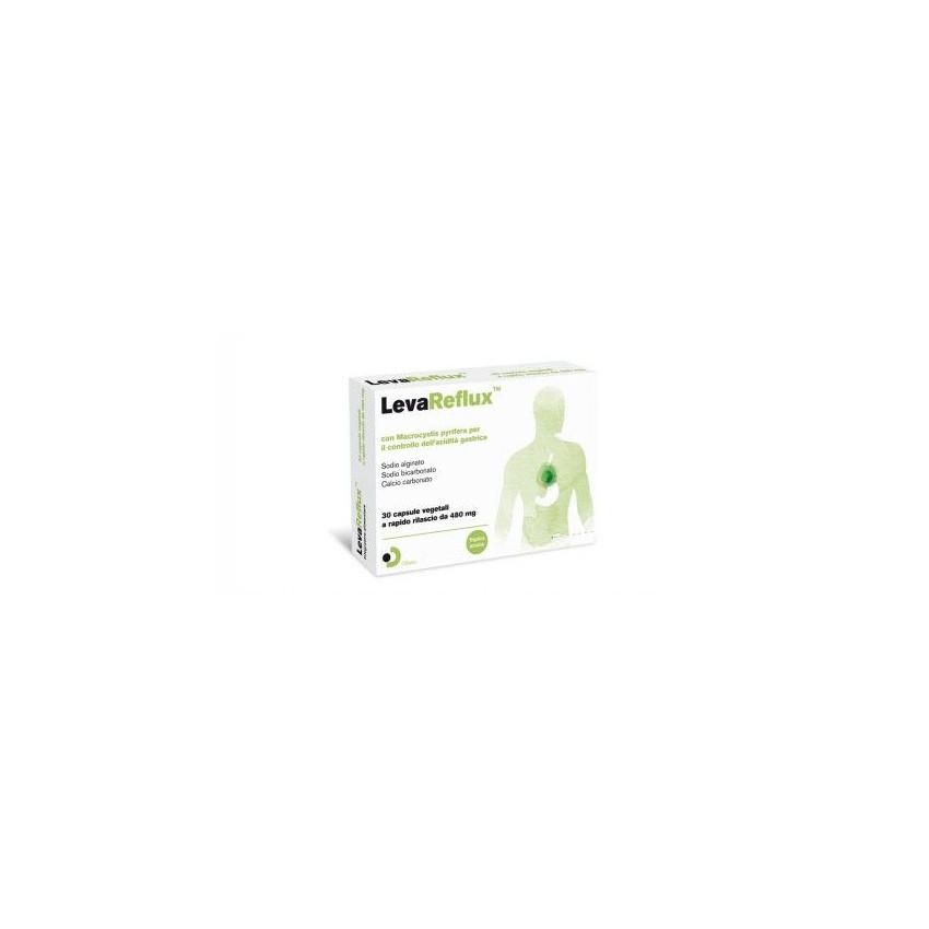 Levareflux - 30 Capsule Vegetali per il Supporto Digestivo