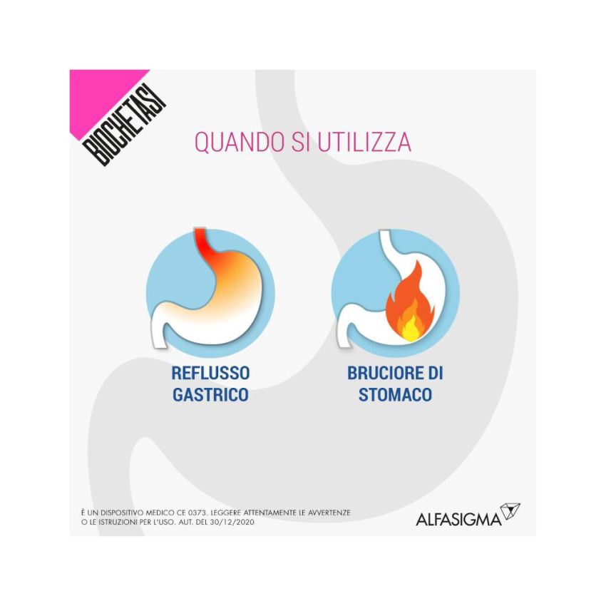 Biochetasi Arancia Sollievo da Reflusso - 20 Stick