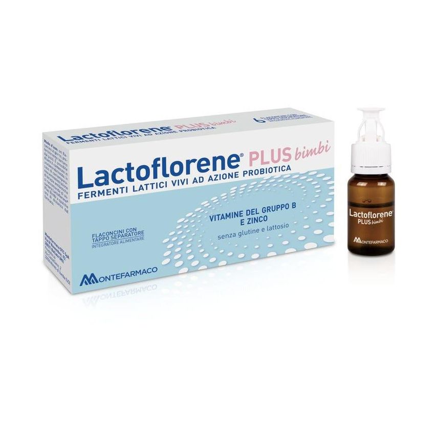 Lactoflorene Bimbi Plus - Probiotico Pediatrico in 7 Flaconcini
