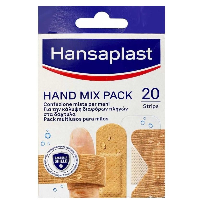 Hansaplast Cerotti Assortiti per Mani e Dita, 20 Pezzi