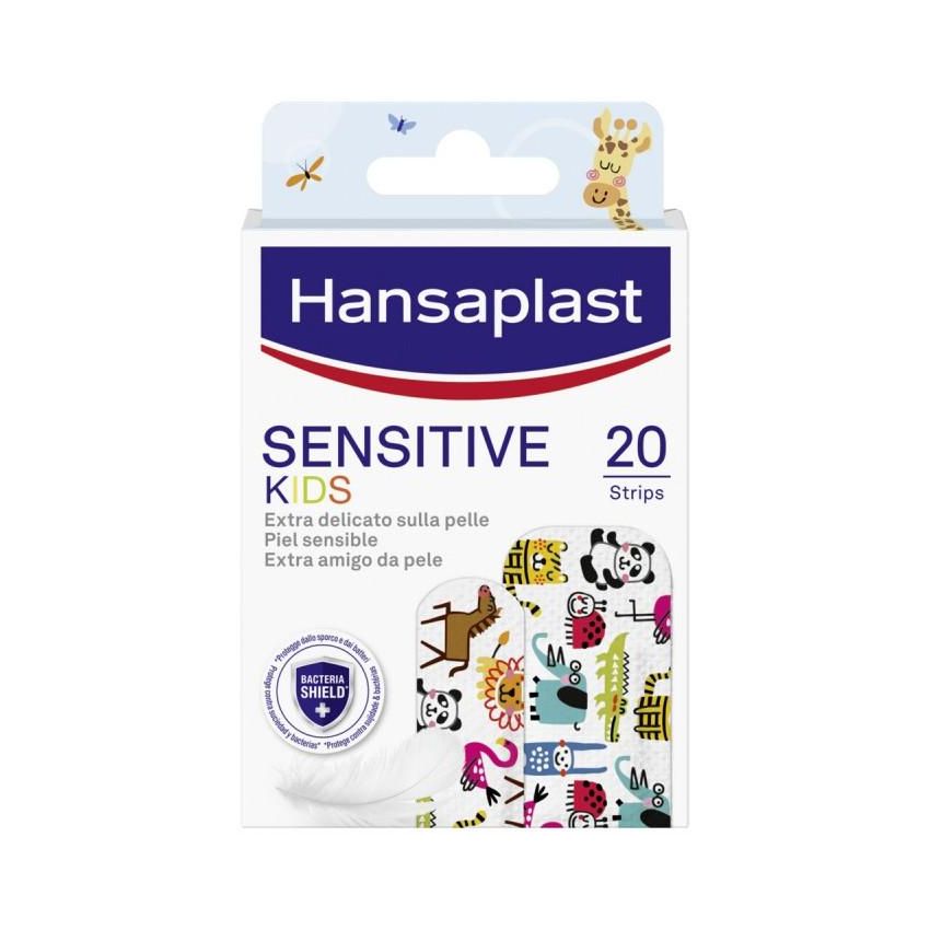 Hansaplast Kids Sensitive: Cerotti Assortiti con Immagini di Animali, 20 Pezzi