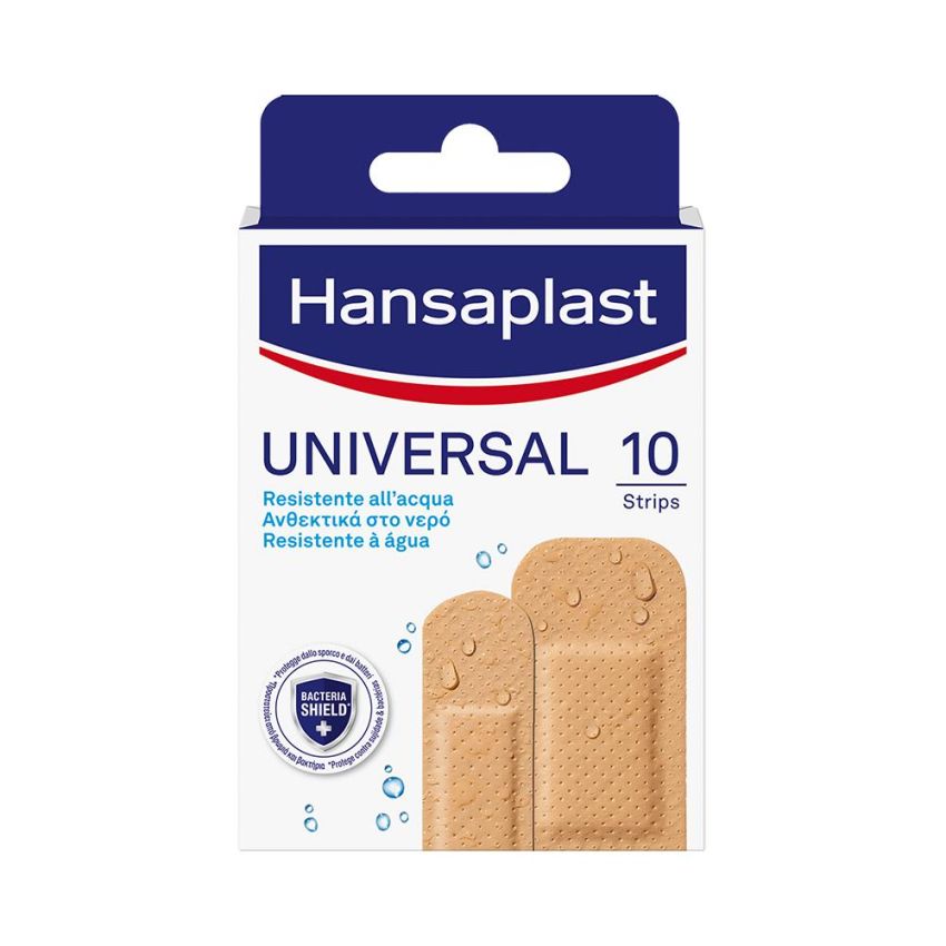 Hansaplast Universal - Cerotti Impermeabili Resistenti, 10 Pezzi