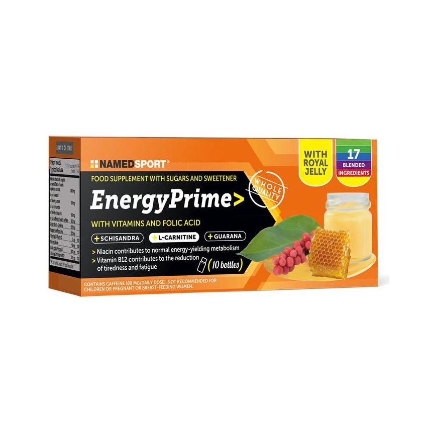 Named Sport Energy Prime: Set di 10 Flaconcini Energetici