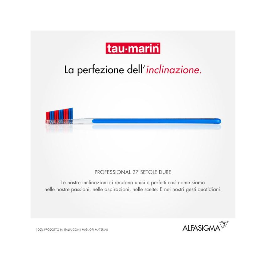 Taumarin Professional Spazzolino Duro 27 con Protezione Antibatterica