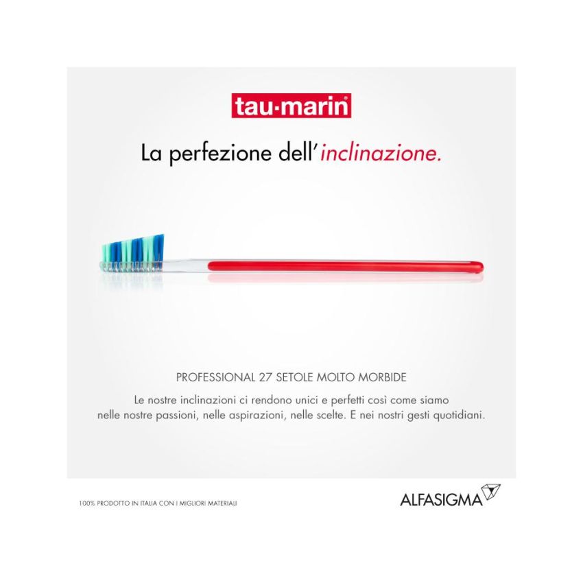 Spazzolino Professionale Taumarin Extra Morbido con Protezione Antibatterica