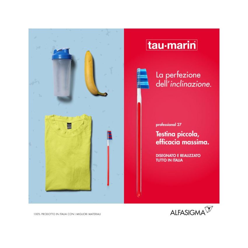 Professionista dello Spazzolino Taumarin Antibatterico Morbido Nr. 27