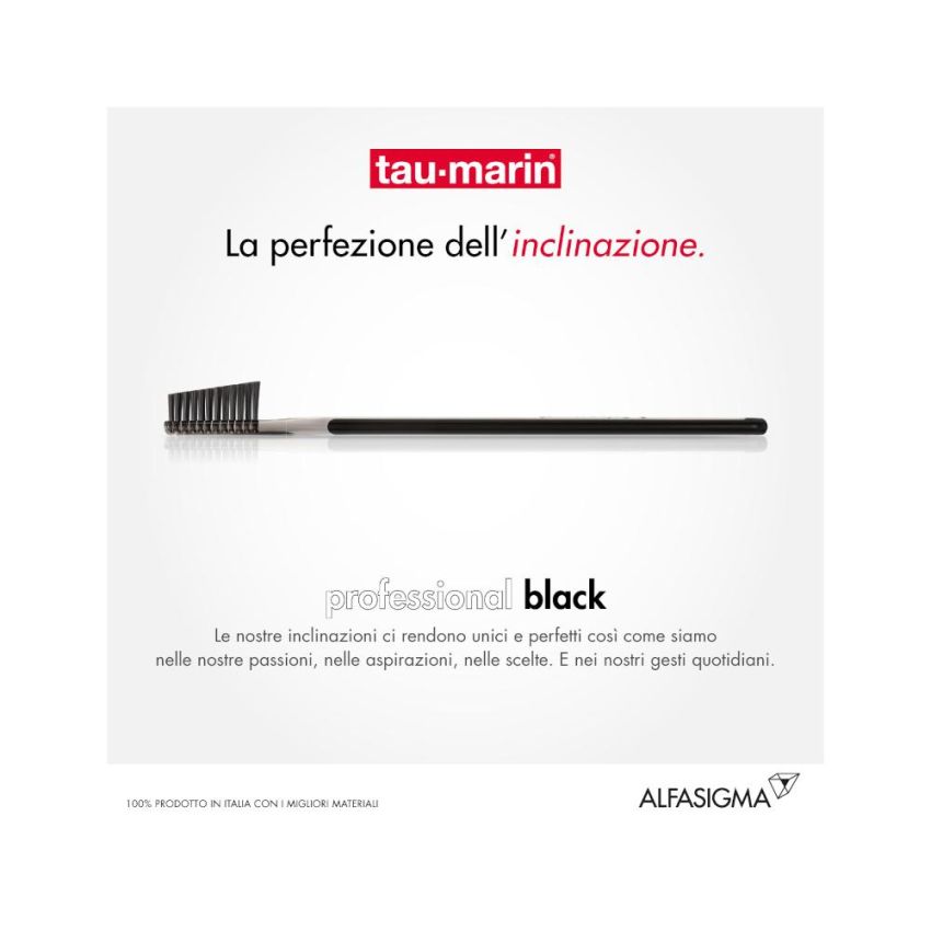 Taumarin Spazzolino Professionale Nero con Protezione Antibatterica