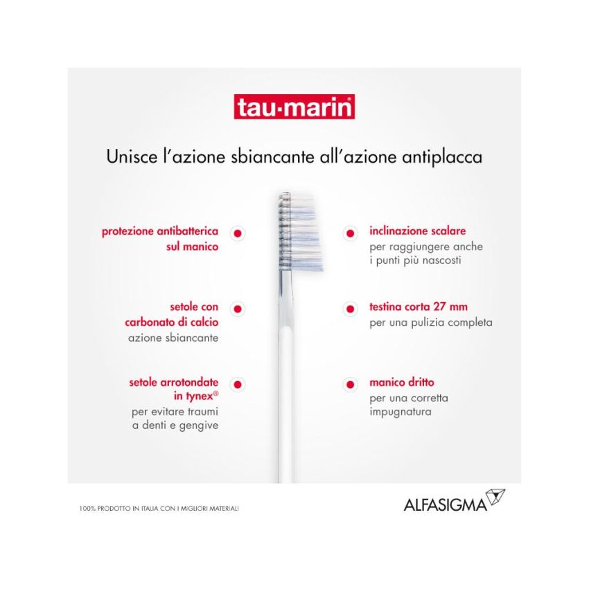 Taumarin Professional White Spazzolino Antibatterico