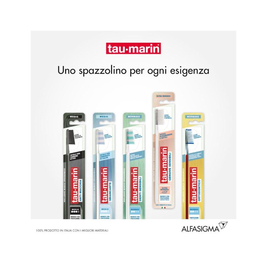 Taumarin Spazzolino Antibatterico per Denti Sensibili - Singolo Pezzo