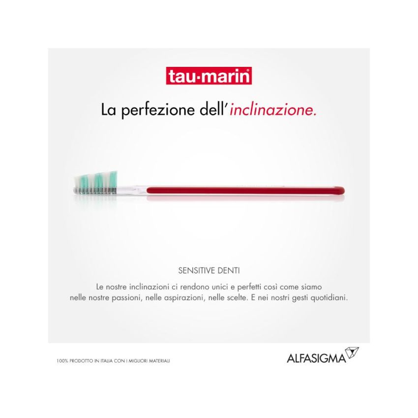 Taumarin Spazzolino Sensibile alle Gengive Antibatterico - Singolo Pezzo