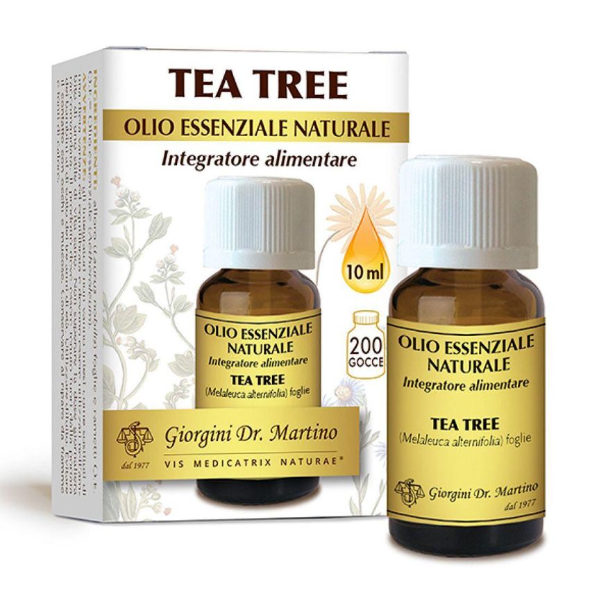 Dr Giorgini Tea Tree - Olio Essenziale Naturale, 10ml