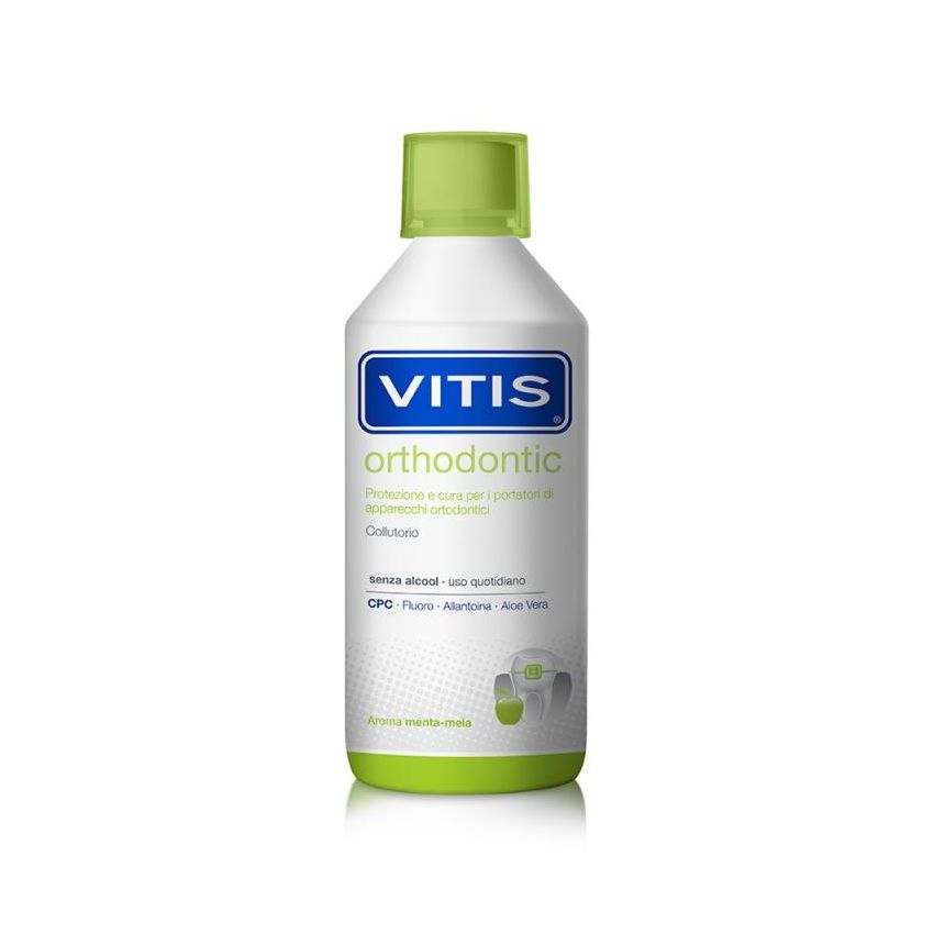 Collutorio Vitis Orthodontic 500ml per Cura Dentale