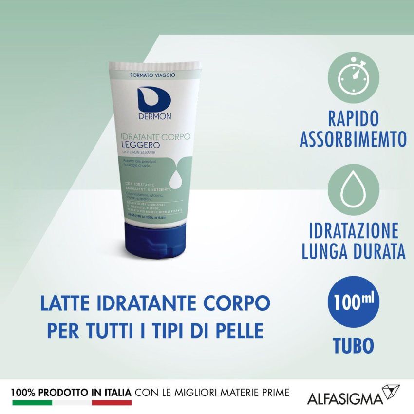 Dermon Latte Idratante per il Corpo da 100ml