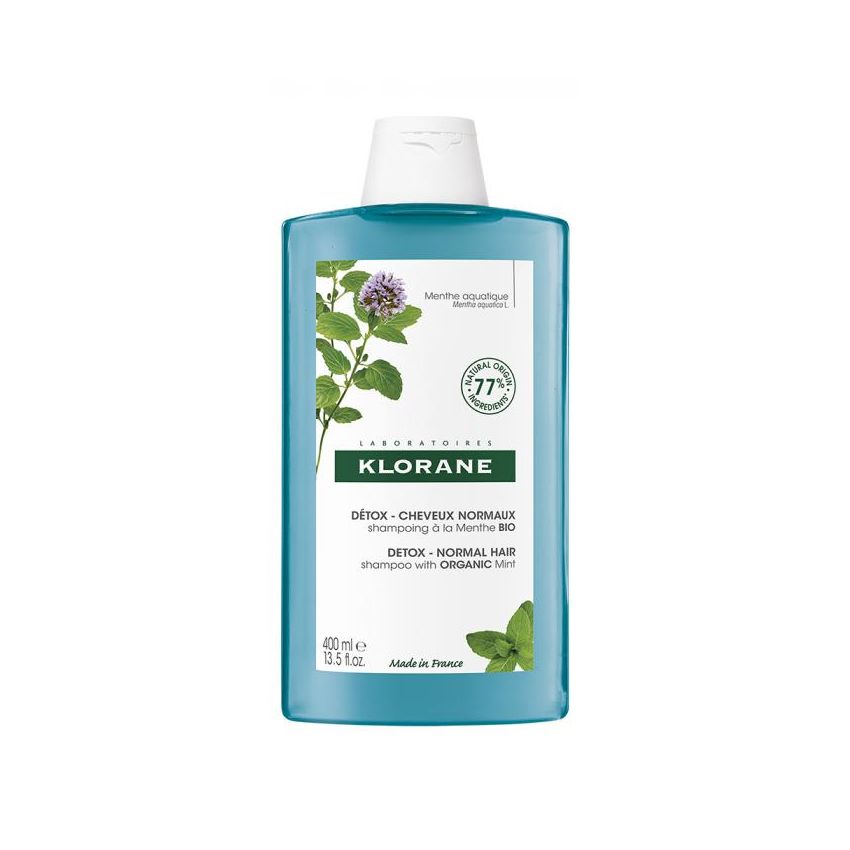 Shampoo Klorane Bio alla Menta Acquatica - 400 ml