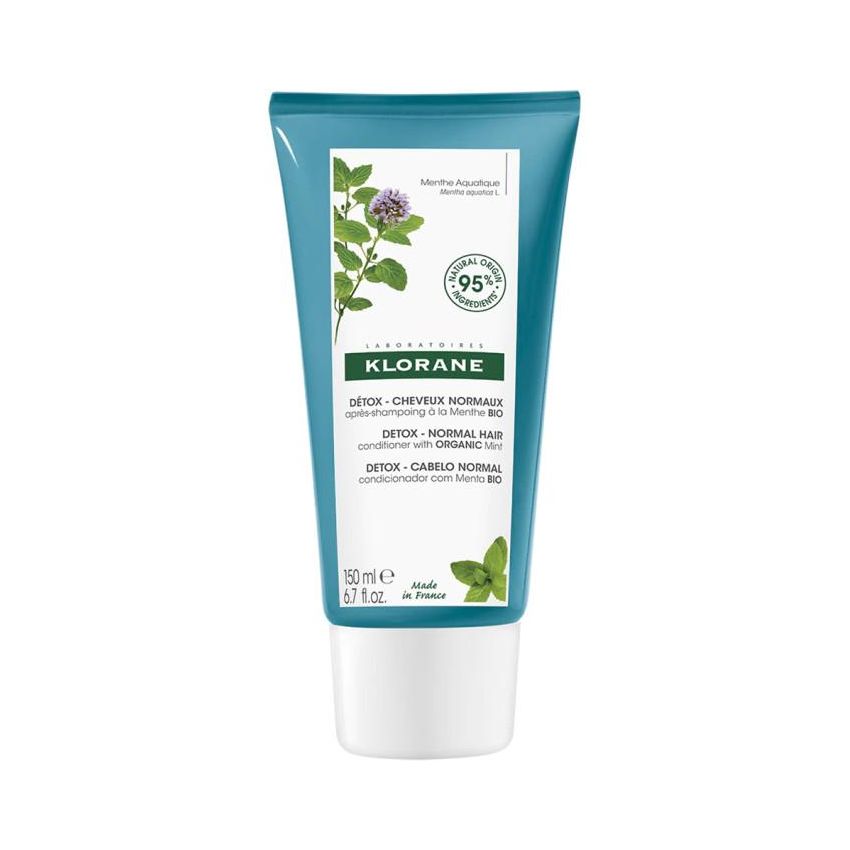 Klorane Balsamo Detox Bio Anti-Inquinamento con Menta Acquatica - 200ml