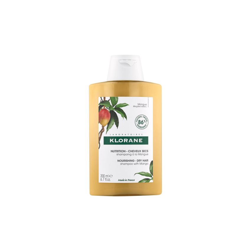 Shampoo Nutriente al Mango Klorane - Flacone da 200ml