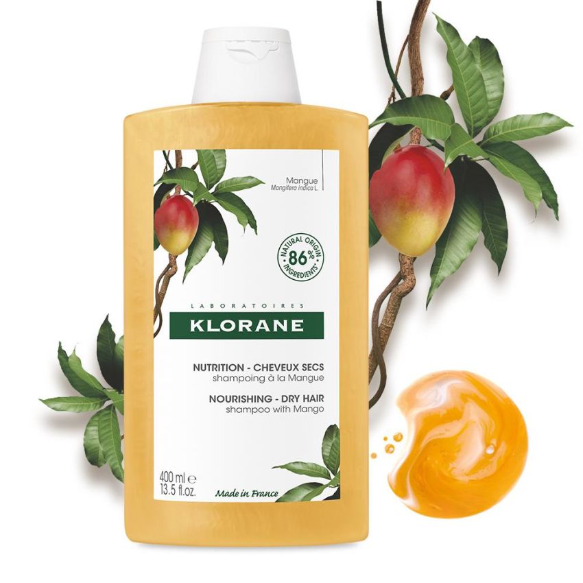 Shampoo Nutriente al Mango Klorane 400ml
