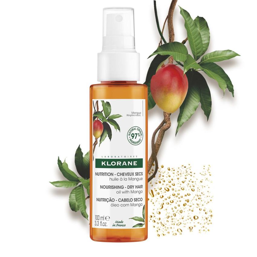 Olio Nutriente al Mango Klorane, 100ml