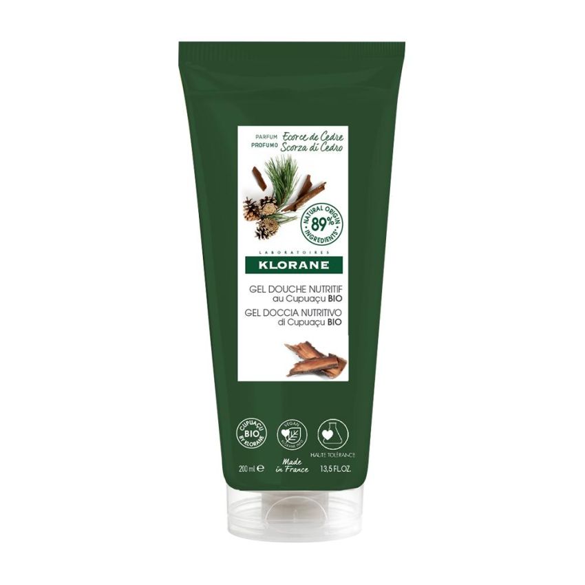 Gel Doccia Klorane con Essenza di Scorza di Cedro - 200ml