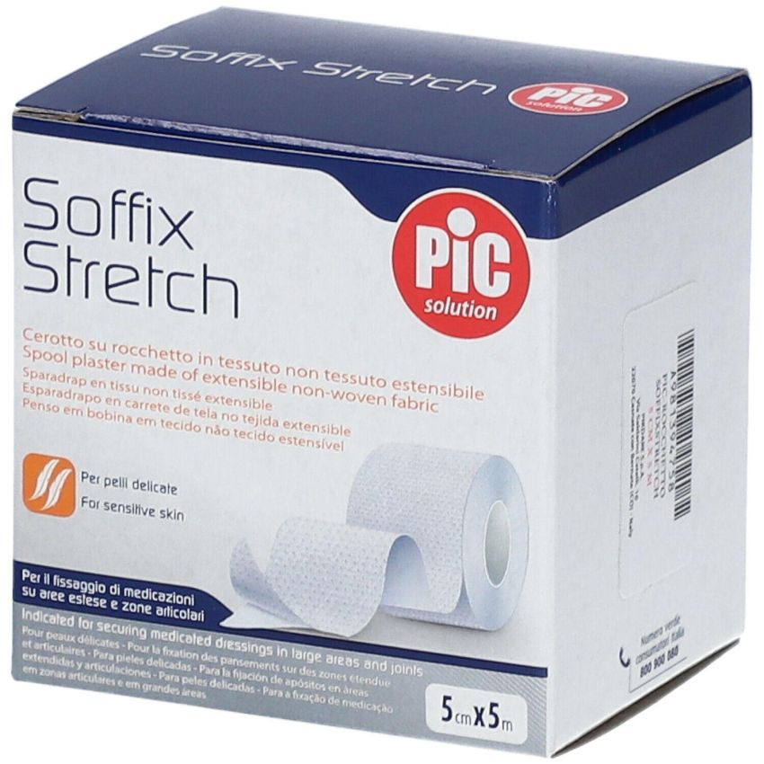 Cerotto Estendibile Soffix Stretch di Pic, Rotolo 5m x 500cm