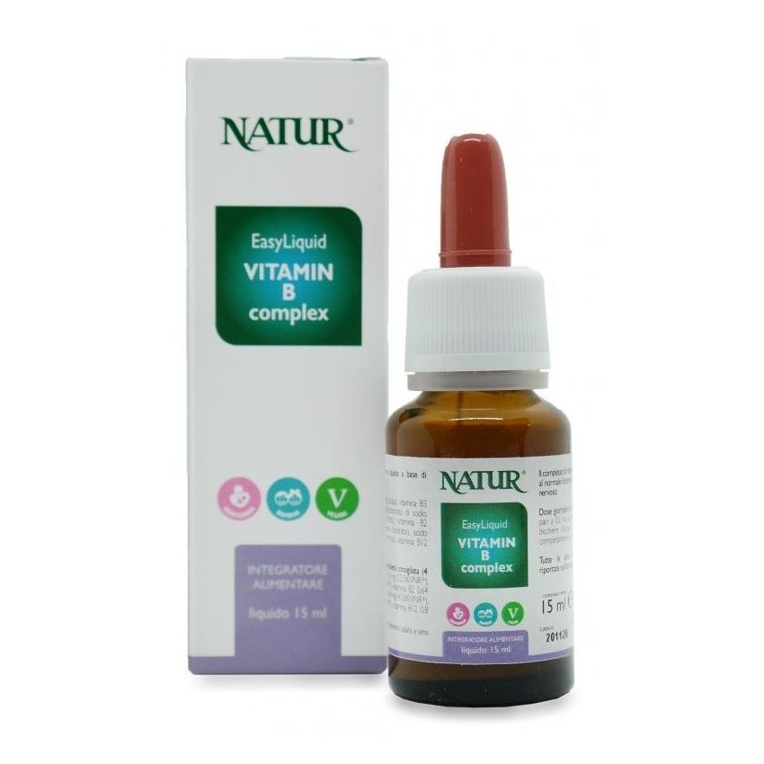 EasyLiquid Supplemento Complesso Vitaminico B, 15ml