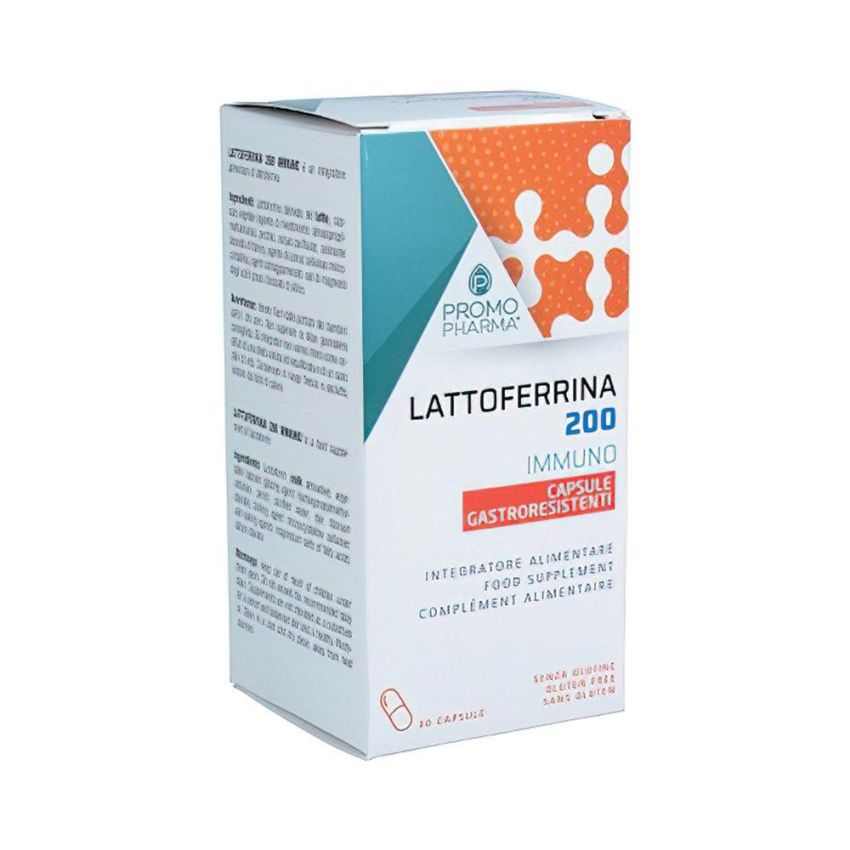 Lattoferrina 200 Immuno - 30 Capsule Gastroresistenti