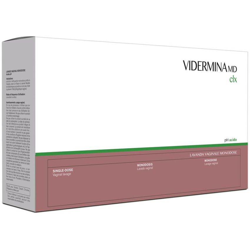 Vidermina MD CLX Soluzione Monodose - Pacco di 5 Flaconi da 140ml
