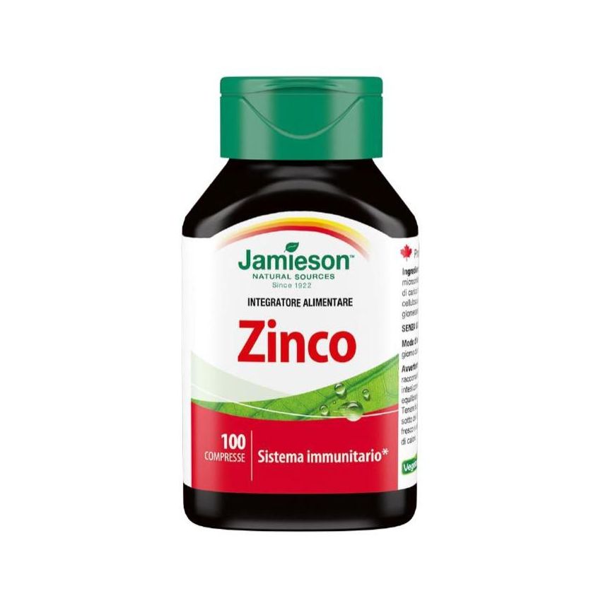 Jamieson Zinco Supplemento, Pacchetto da 100 Compresse