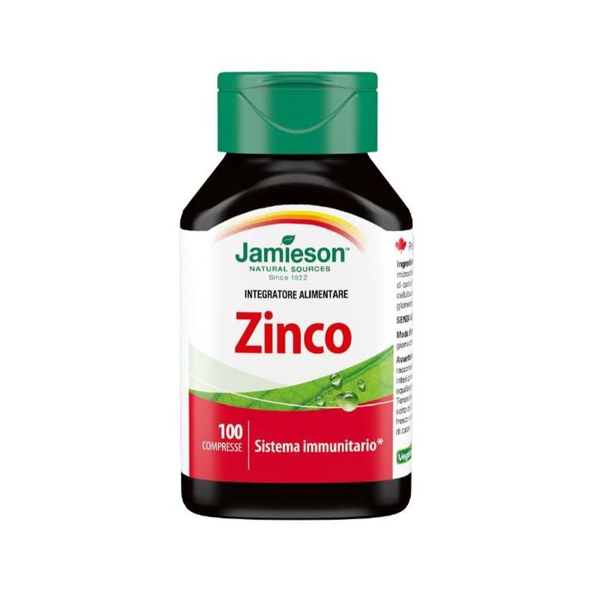 Jamieson Zinco Supplemento, Pacchetto da 100 Compresse