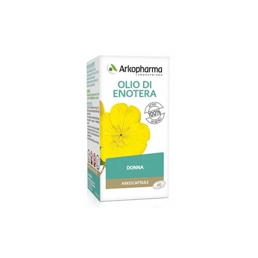 Arkopharma Bio Olio di Enotera - 60 Capsule