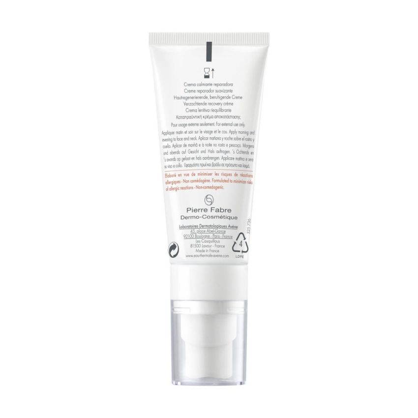 Avene Eau Thermale Crema Lenitiva Riequilibrante Tolerance Control - 40ml