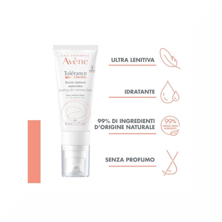 Avene Tolerance Control 40ml - Balsamo Riequilibrante e Lenitivo