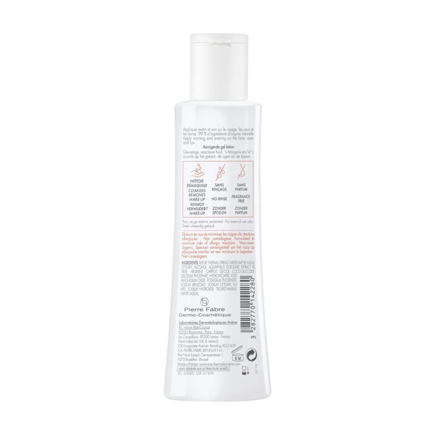 Gel Detergente Avène Tolerance 200ml