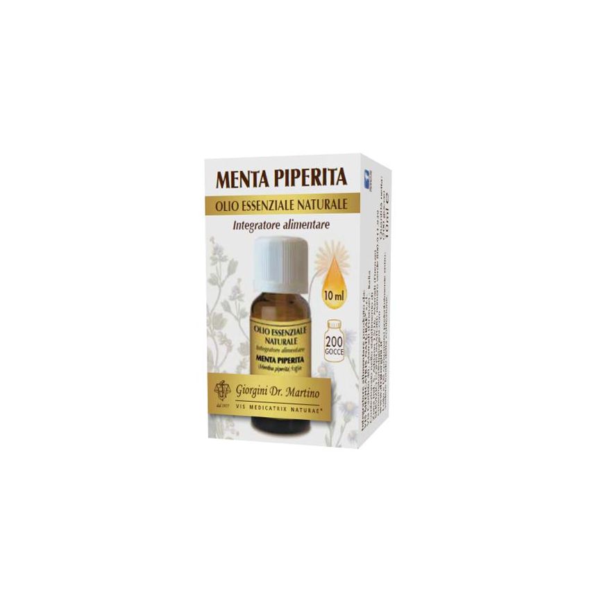Olio Essenziale di Menta Piperita Naturale 10ml