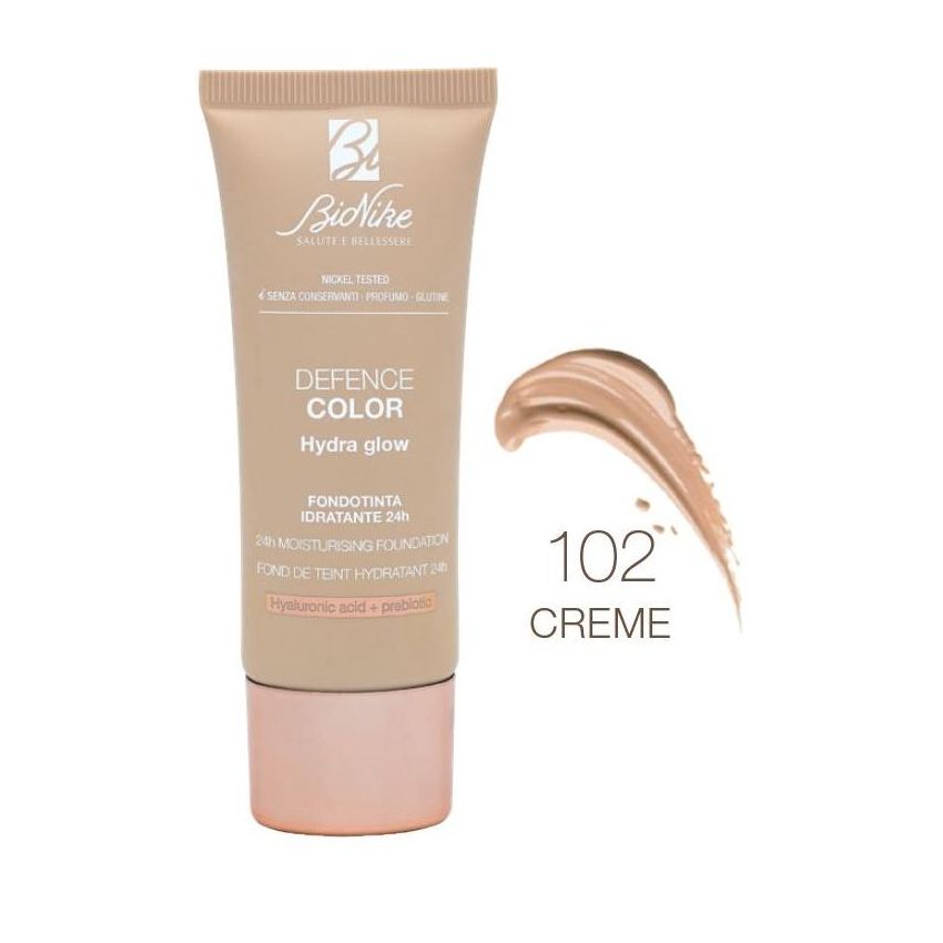 Bionike Defence Color Hydra Glow Foundation 102 Creme 30ml